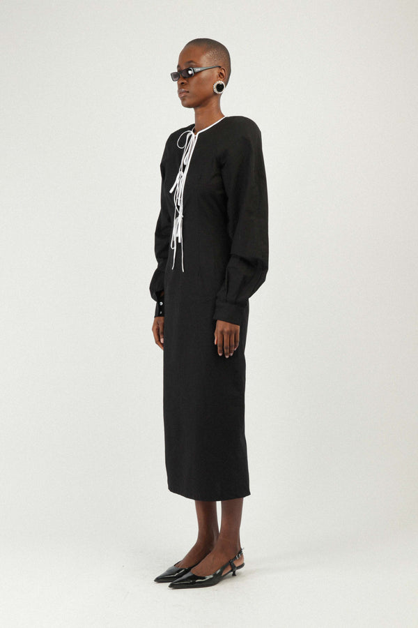 Rowen Rose Bi-color Bow Dress