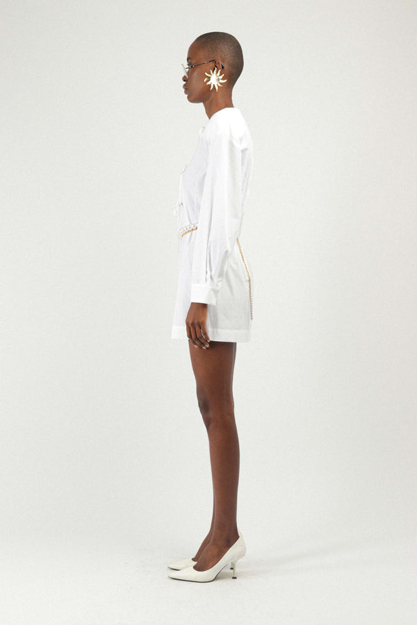 Rowen Rose Bow Mini Dress