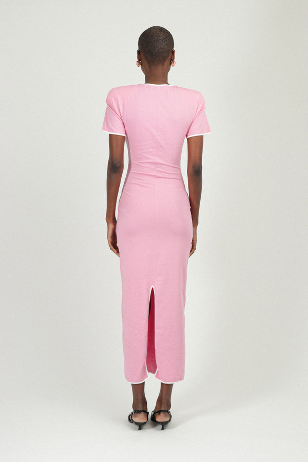 Rowen Rose Cut-out Jersey Long Dress