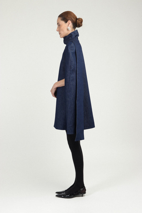 Rowen Rose Denim Cape