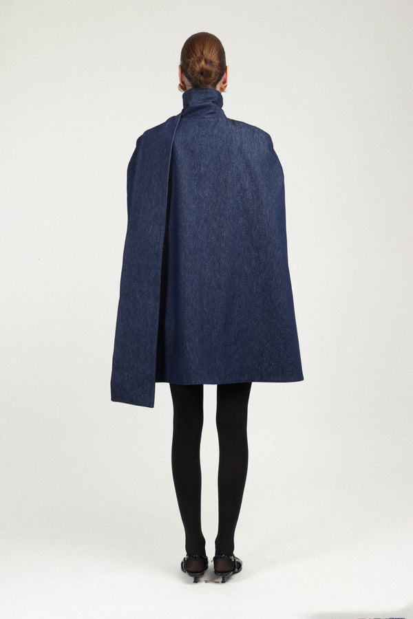 Rowen Rose Denim Cape