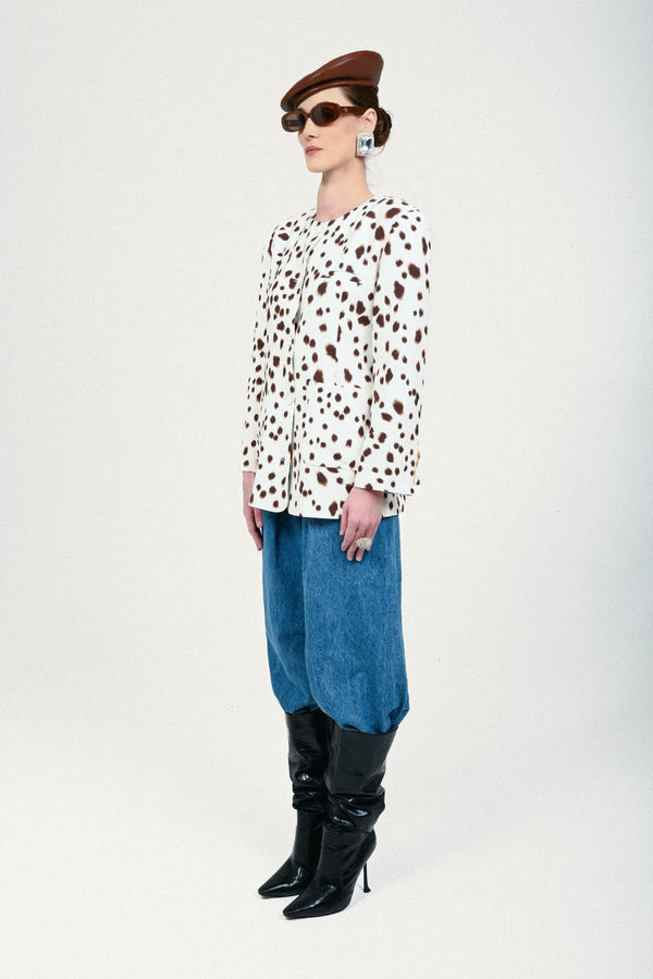 Rowen Rose Denim Carrots Pants