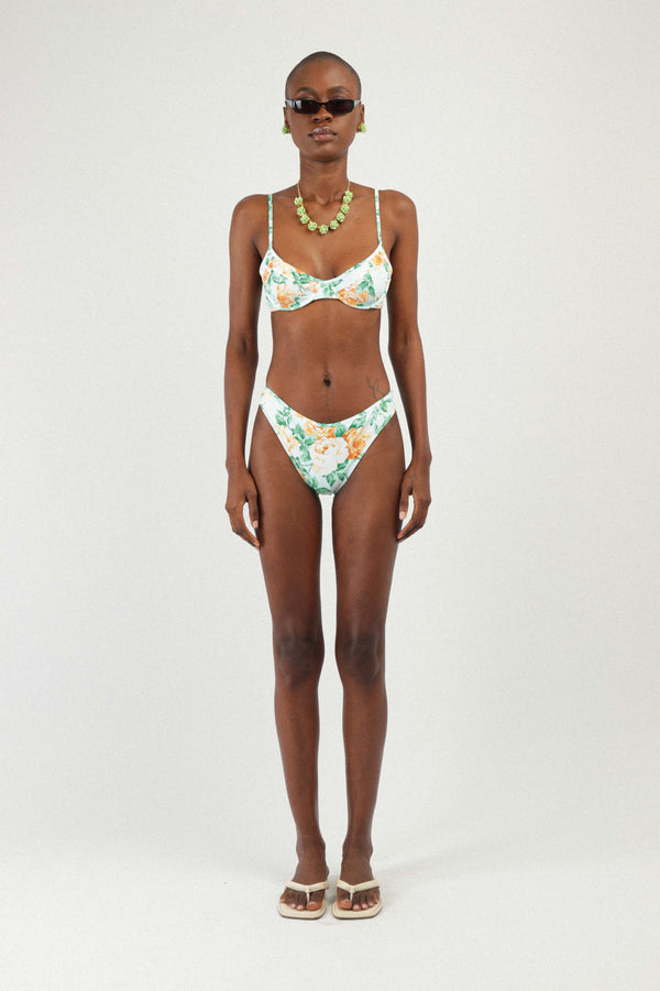 rowen rose Floral Printed Bikini