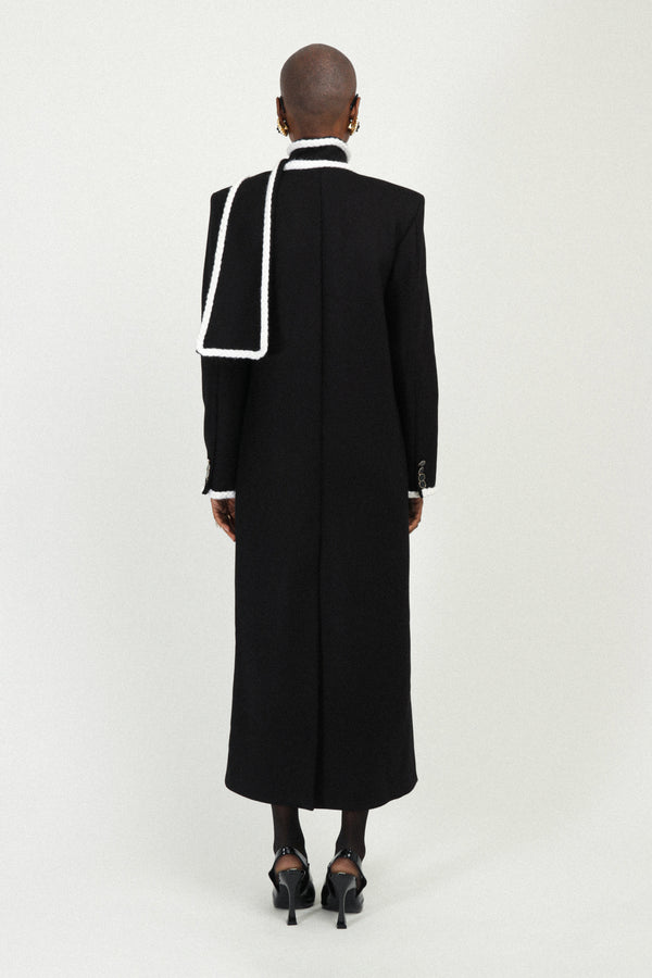 Rowen Rose Long Coat With Pockets