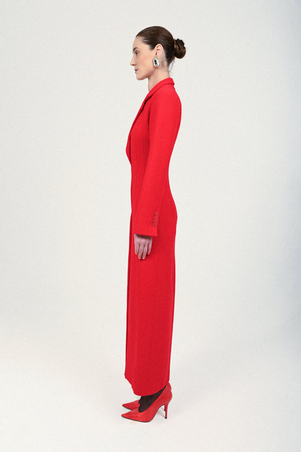 Rowen Rose Long Tuxedo Dress