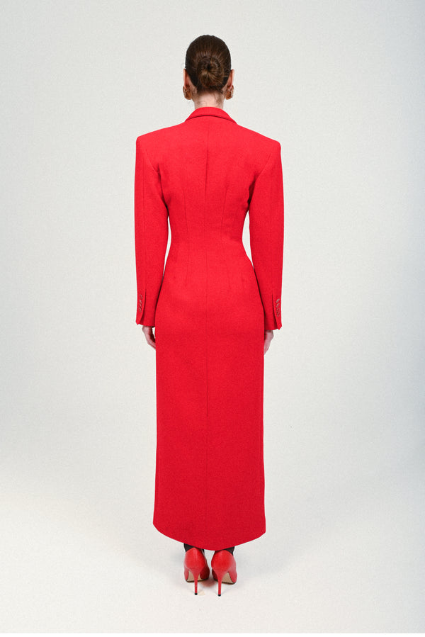 Rowen Rose Long Tuxedo Dress