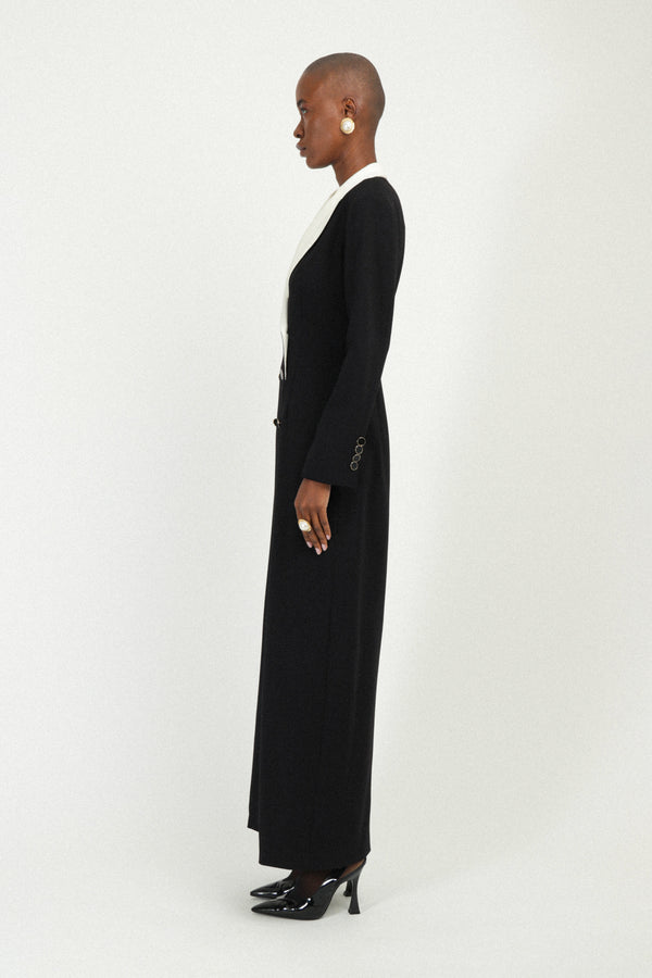 Rowen Rose Long Tuxedo Dress