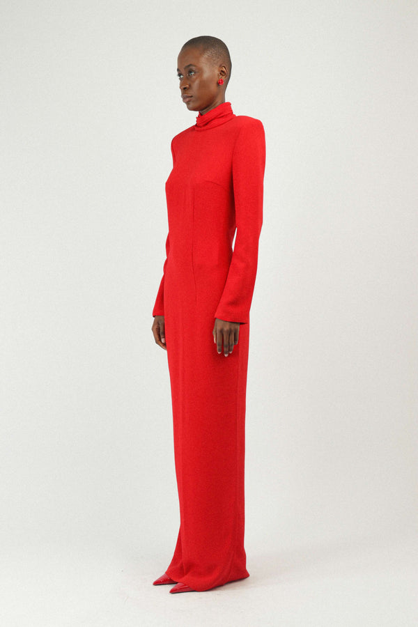 Rowen Rose Maxi Dress With Heart Cutout