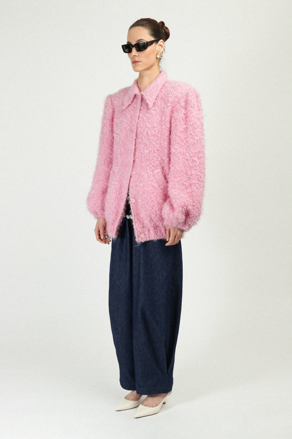 Rowen Rose Oversized Puffy Bomber