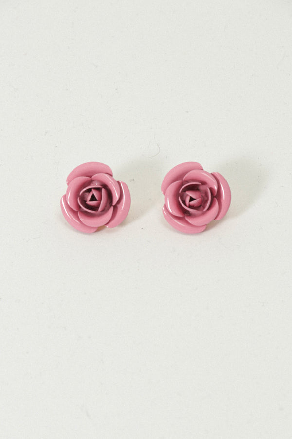 rowen rose Oversized Rose Earrings