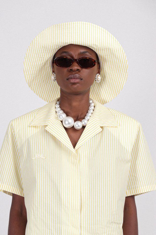 Rowen Rose Poplin Maxi Hat