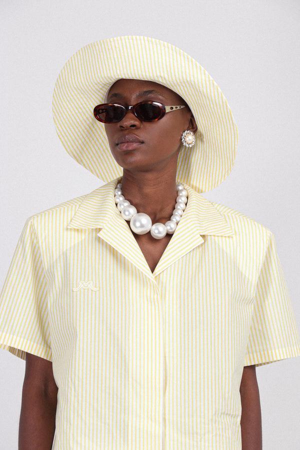 Rowen Rose Poplin Maxi Hat