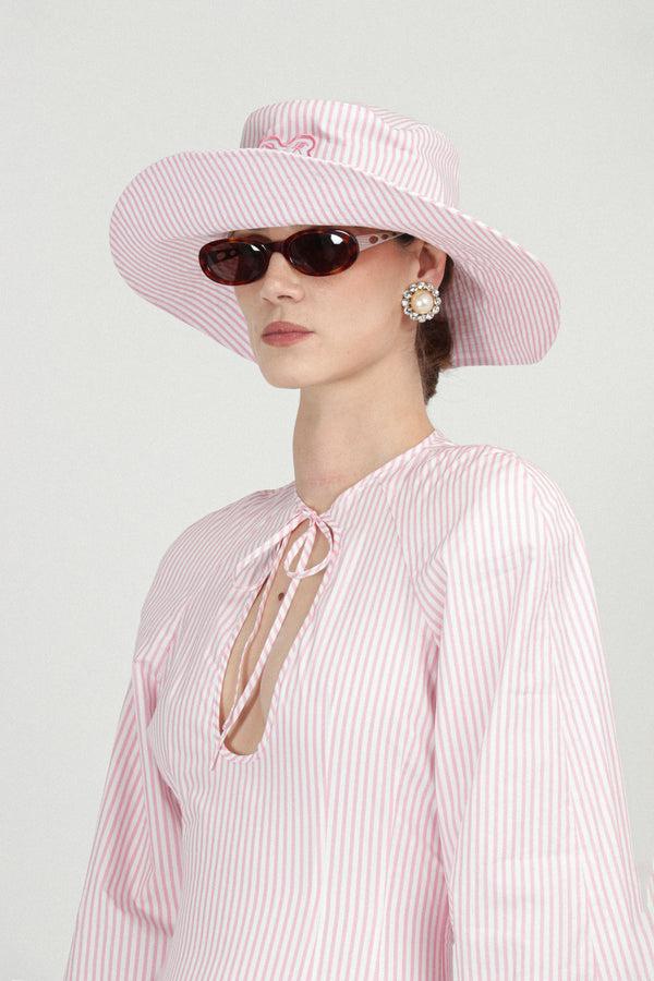 Rowen Rose Poplin Maxi Hat
