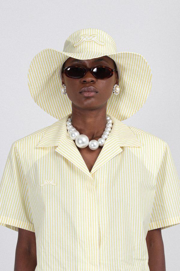 rowen rose Poplin Maxi Hat