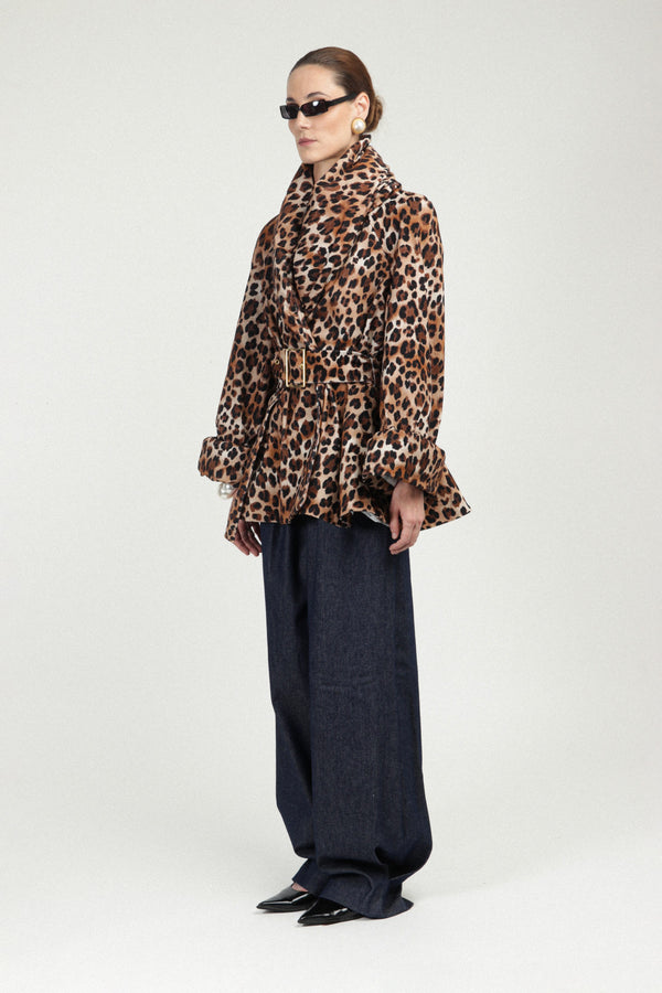 Rowen Rose Puffed Short Coat