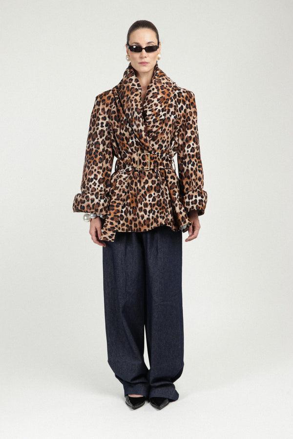 rowen rose Puffed Short Coat