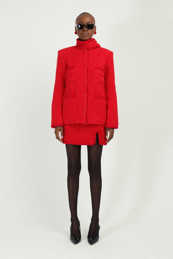 rowen rose Short Coat with Pockets