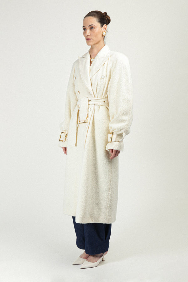 Rowen Rose Signature Oversized Raglan Puffy Coat