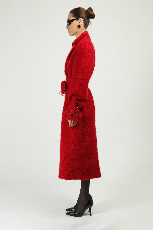 Rowen Rose Signature Oversized Raglan Puffy Coat