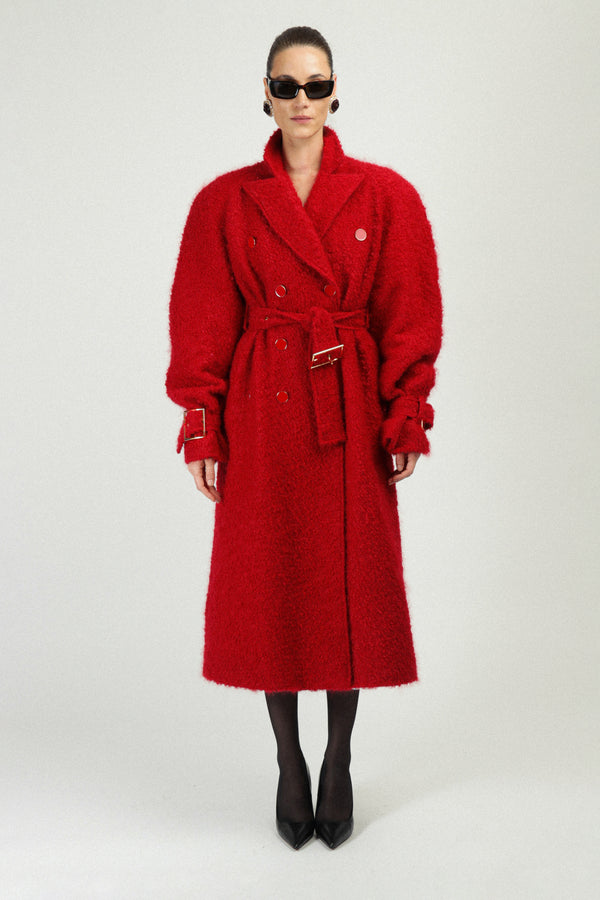 rowen rose Signature Oversized Raglan Puffy Coat