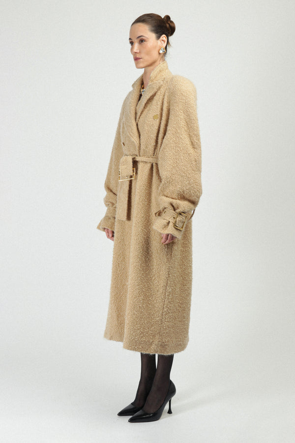 Rowen Rose Signature Oversized Raglan Puffy Coat