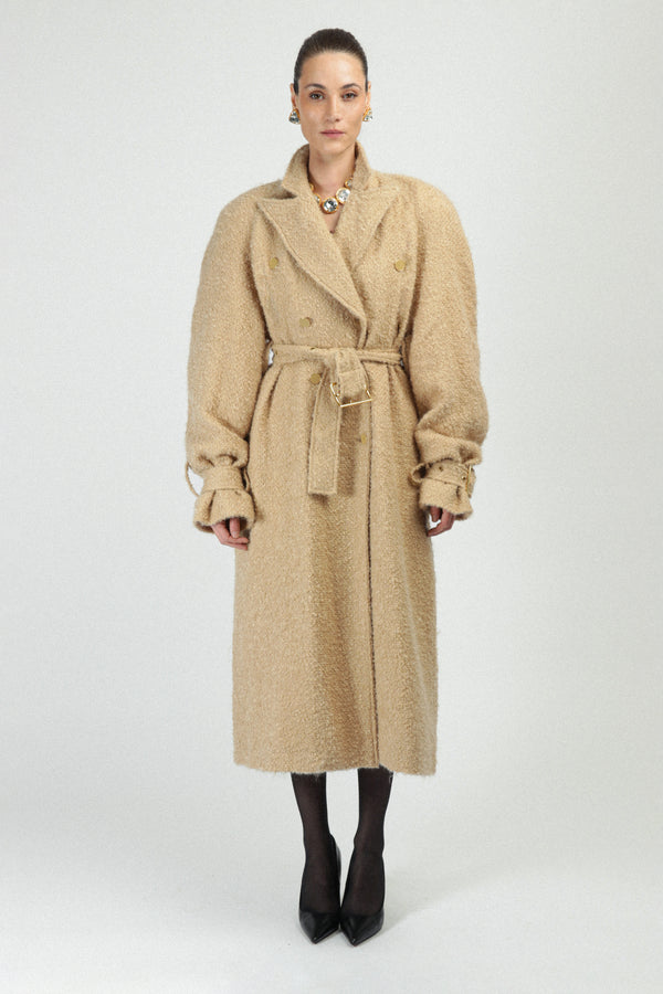 rowen rose Signature Oversized Raglan Puffy Coat