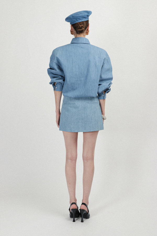 Rowen Rose Signature Raglan Oversized Shirt