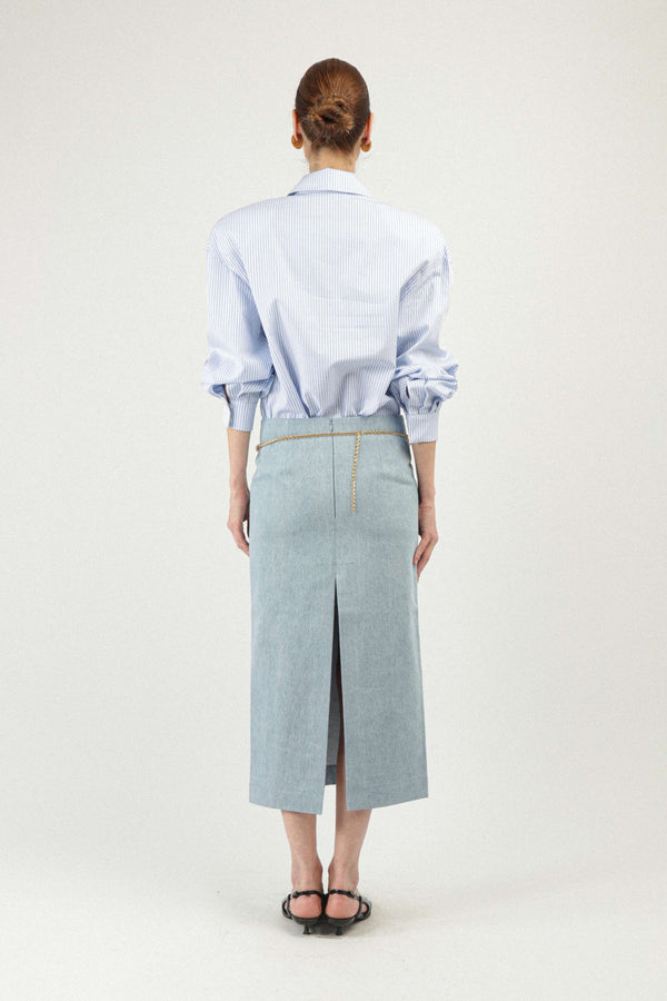 Rowen Rose Signature Raglan Oversized Shirt