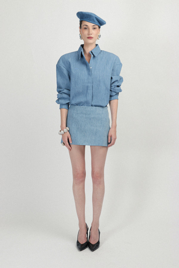 rowen rose Signature Raglan Oversized Shirt