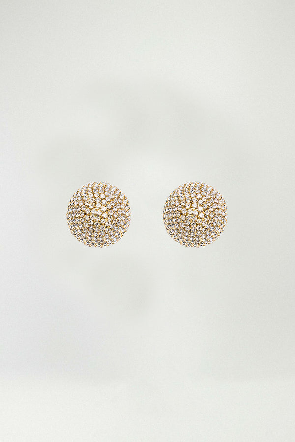 rowen rose Strass Earrings