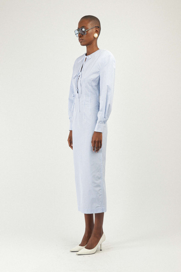 Rowen Rose Striped Bow Dress