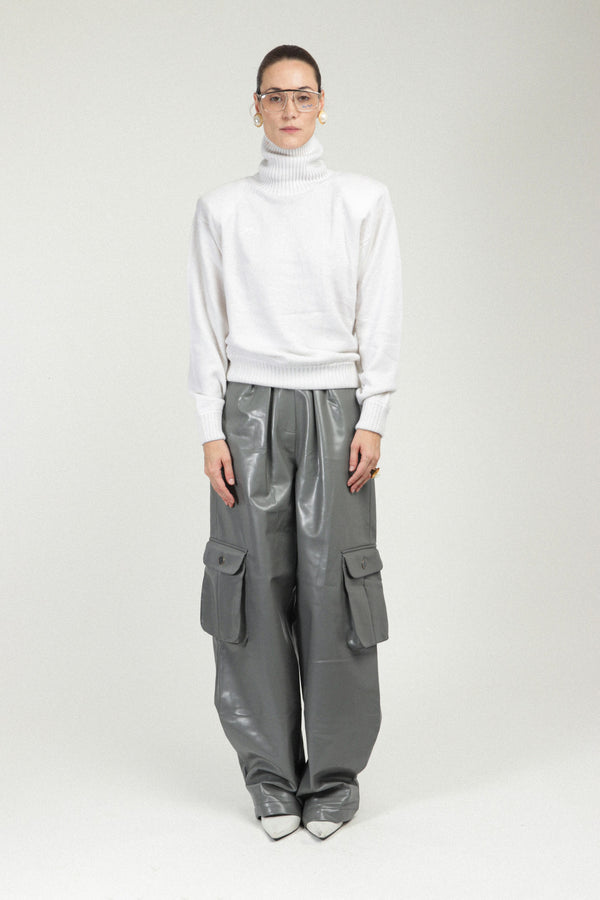 rowen rose Turtleneck Cashmere Sweater