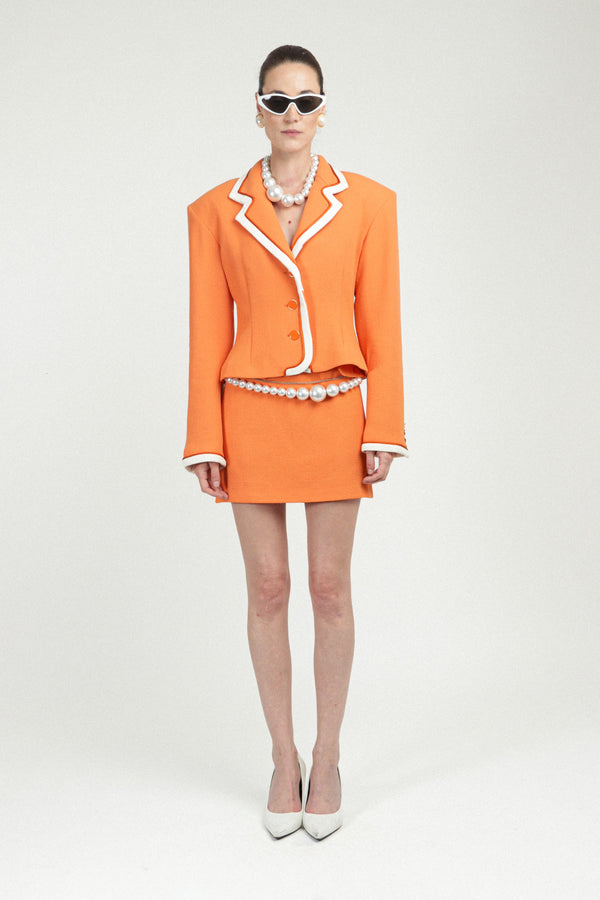 rowen rose Signature Jacket with Contrasted Details