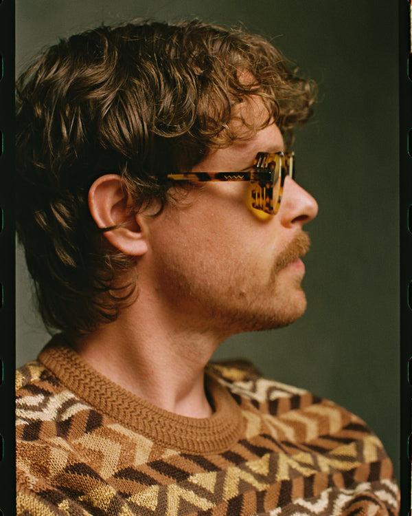 Rowing Blazers L.G.R X ROWING BLAZERS REUNION EXPLORER GOLD HAVANA