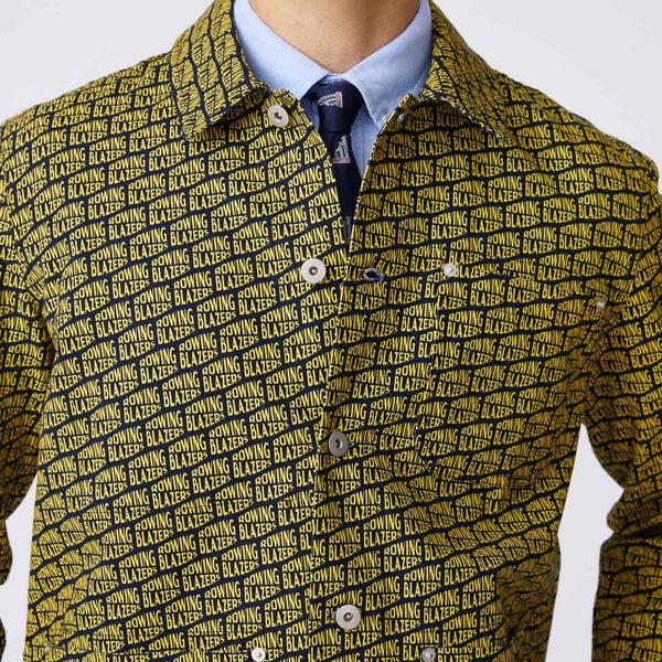 Rowing Blazers Men's Canvas Printed Chore Jacket RB All Over