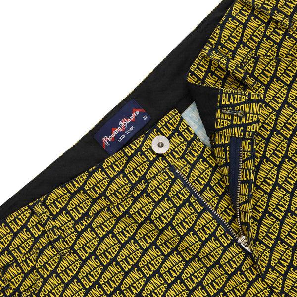 Rowing Blazers Men's Canvas Printed Workwear Pant RB All Over
