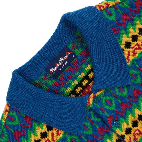 Rowing Blazers Men's Cashmere Fairisle Sweater Polo Après-Ski