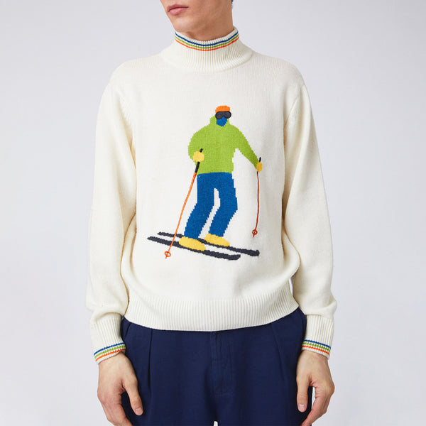 Rowing Blazers Men's Cashmere Skier Sweater Ski King
