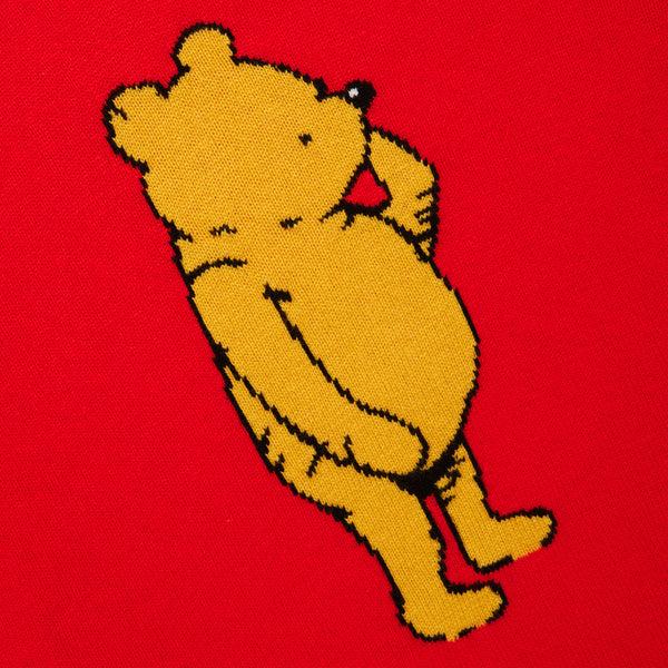 Rowing Blazers Men's Cashmere Winnie-the-Pooh Sweater Red