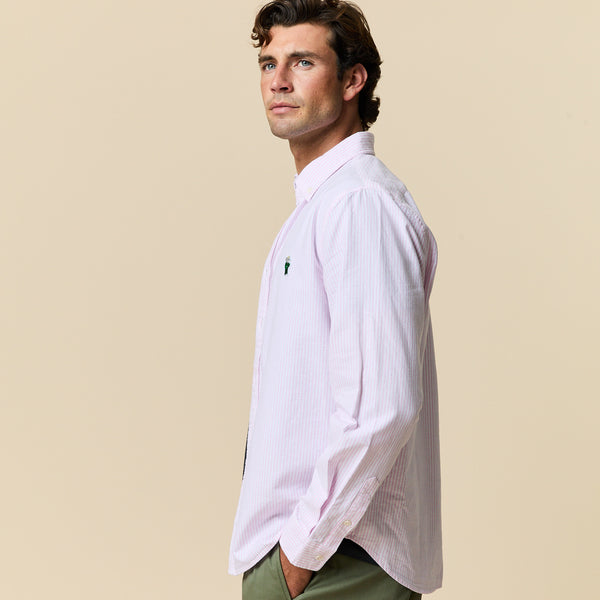 Rowing Blazers Men's Classic Stripe Babar Oxford Light Pink Stripe