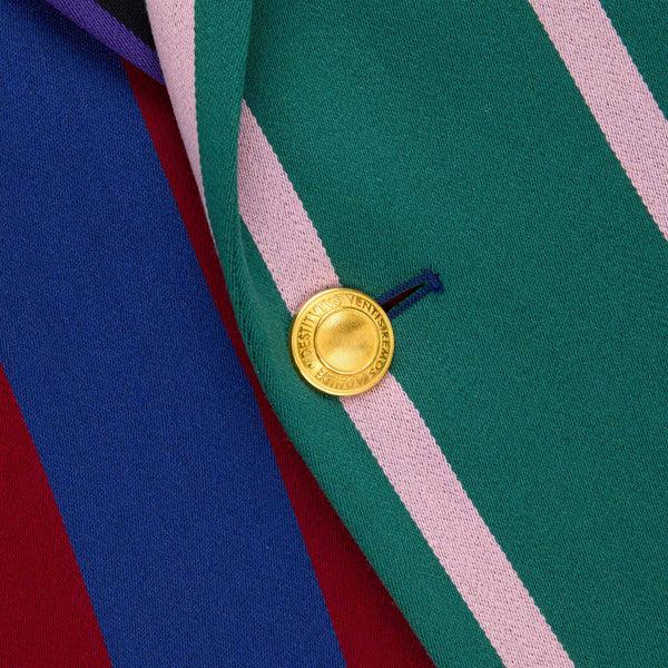 Rowing Blazers Men's Cocktail Patchwork Stripe Blazer Mixed Stripes