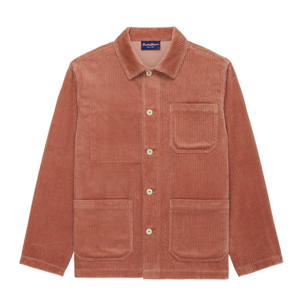 rowing blazers Men's Corduroy Chore Jacket Dusty Rose
