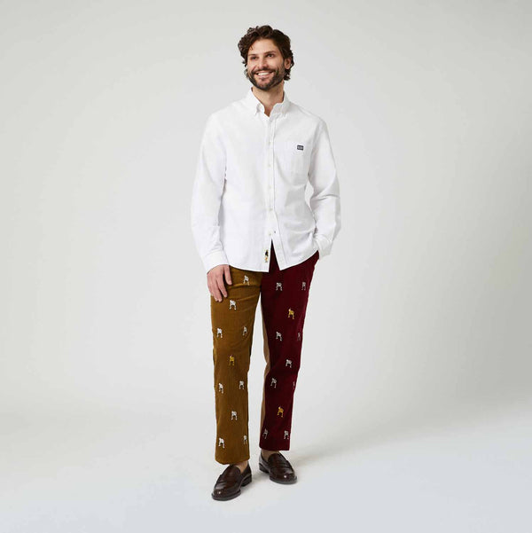 Rowing Blazers Men's Cotton Classic Critter Pant Holiday Multi