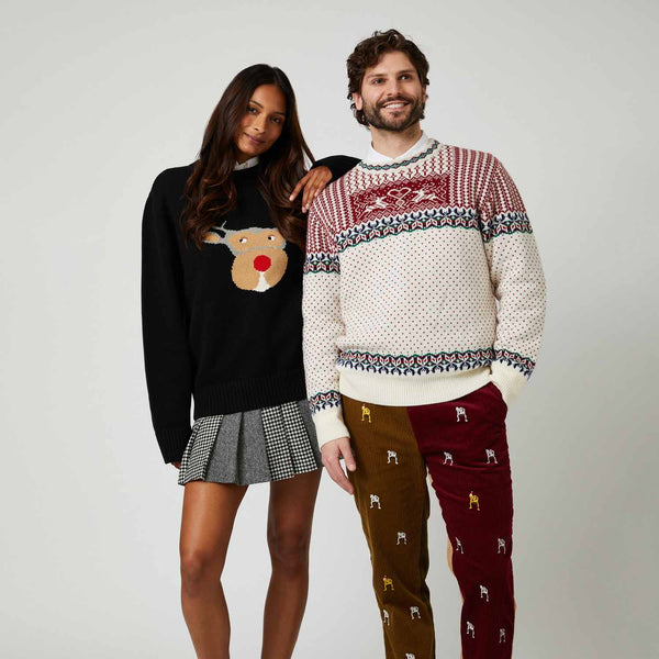 Rowing Blazers Men's Cotton Classic Critter Pant Holiday Multi