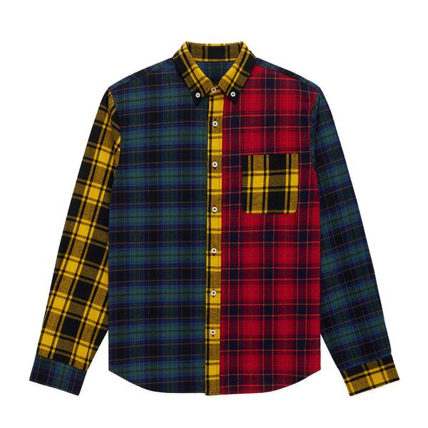 rowing blazers Men's Cotton Classic Flannel Fun Shirt Multi Color