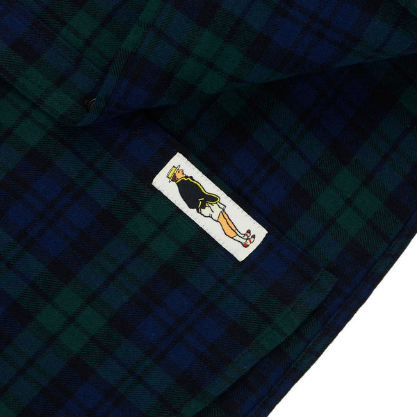 Rowing Blazers Men's Cotton Classic Flannel Shirt Gordon Modern