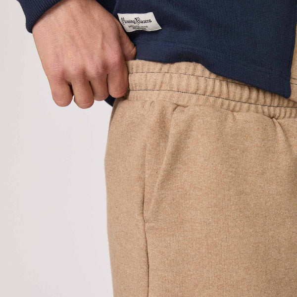 Rowing Blazers Men's Cotton Color Block Rugby Pull On Short Navy Khaki