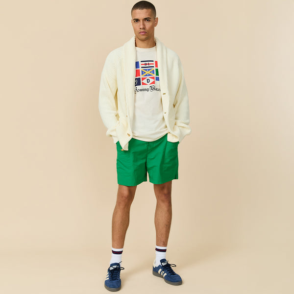 Rowing Blazers Men's Cotton Fisherman Shawl Cardigan Vanilla Ice