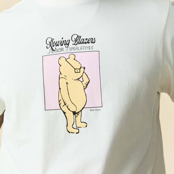 Rowing Blazers Men's Cotton Pooh Superlative T-Shirt Cream