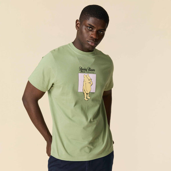 Rowing Blazers Men's Cotton Pooh Superlative T-Shirt Sage